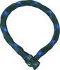 ABUS Kettenschloss Steel-O-Chain Ivera schwarz / blau | Länge: 1100 mm | Durchmesser: 7 mm